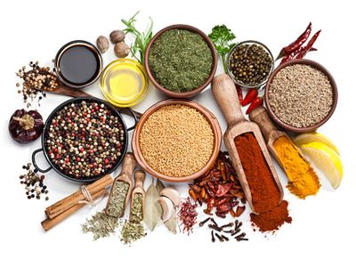 Lowering high blood pressure with various spices