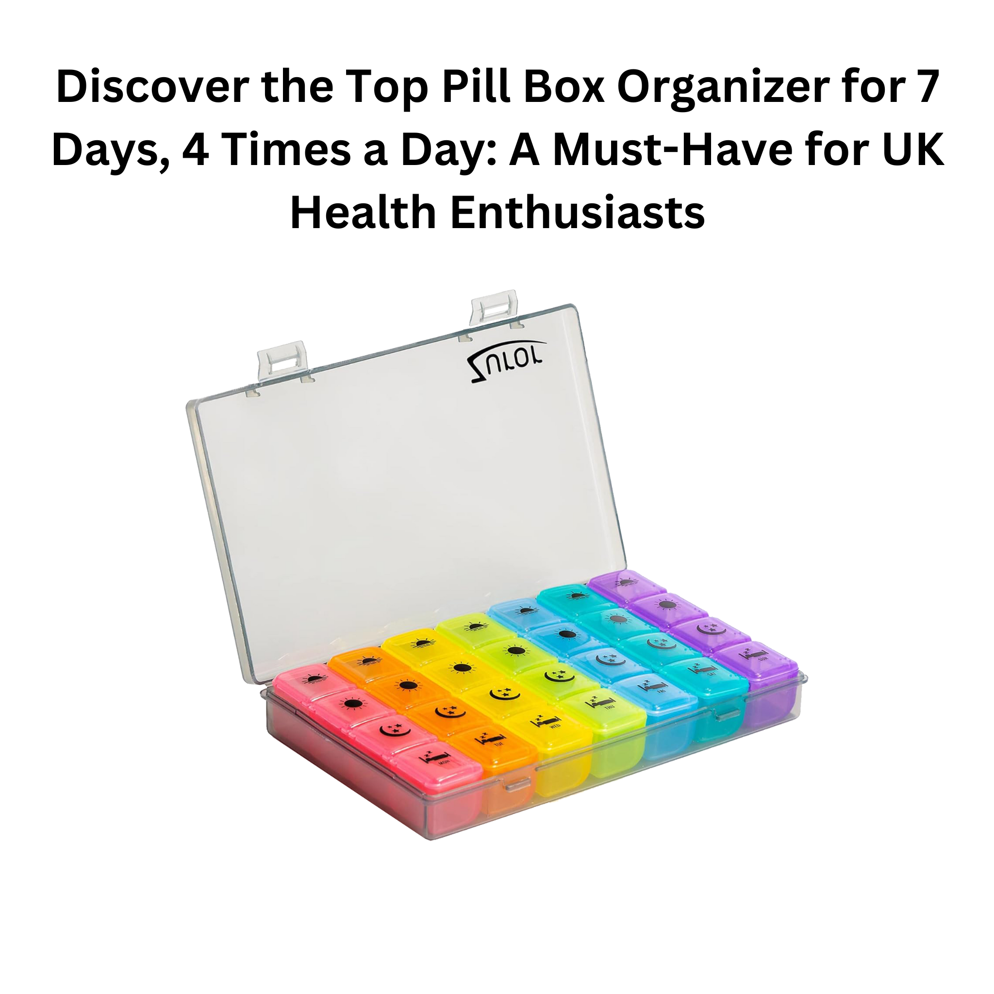 Pill Box Organizer