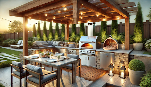 How to Design an Outdoor Kitchen: Tips for Functional and Stylish Cooking Spaces